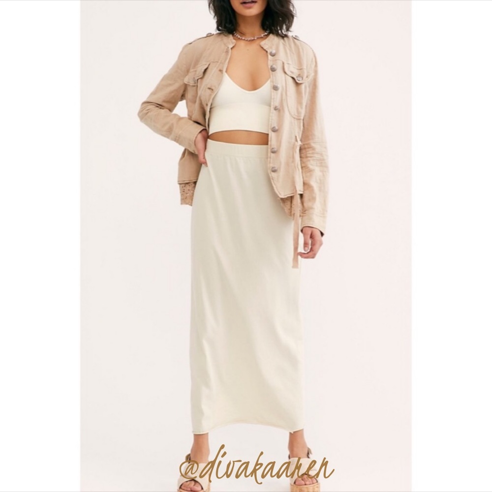 FREE PEOPLE Emelie Lace Trim Tie Waist Jacket - Picture 2 of 6